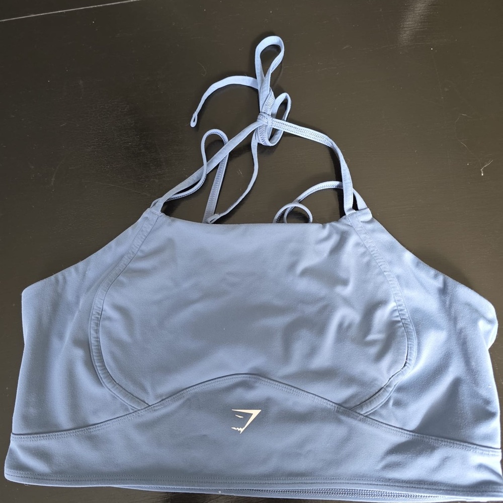Gym-Shark Steal Blue Sportsbra